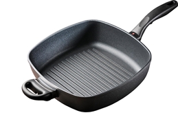 Swiss Diamond Deep Grill Pan 11 inch Square Nonstick